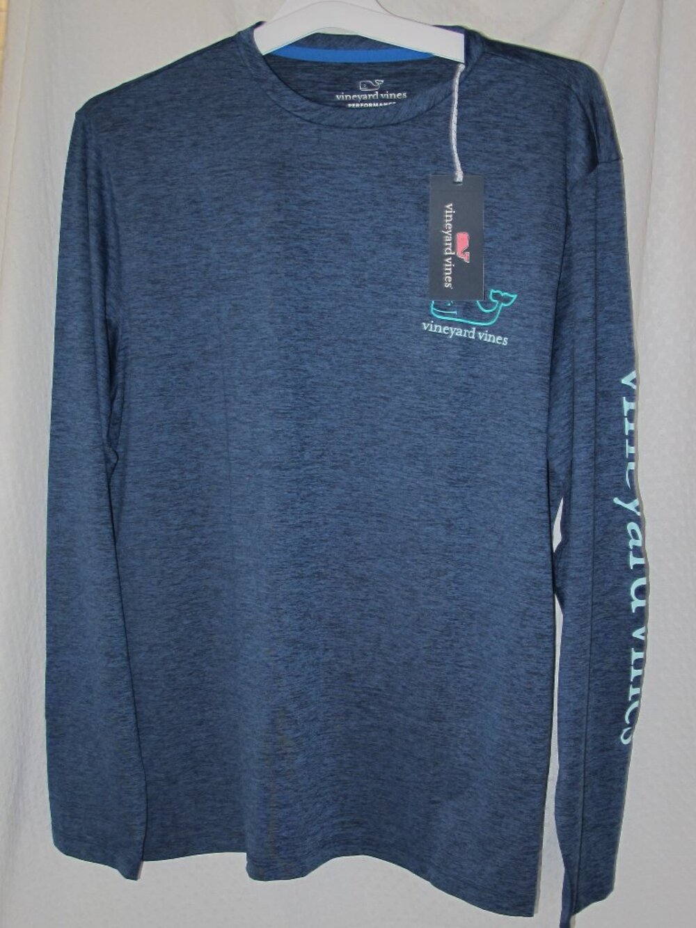 NWT - Vineyard Vines Long Sleeve Whale Harbor Shirt - S